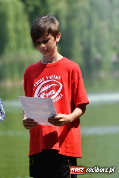 Zdjęcie w galerii na portalu naszraciborz.pl: Zmagania wodniackie na stawie gondolowym  wiadomości z regionu