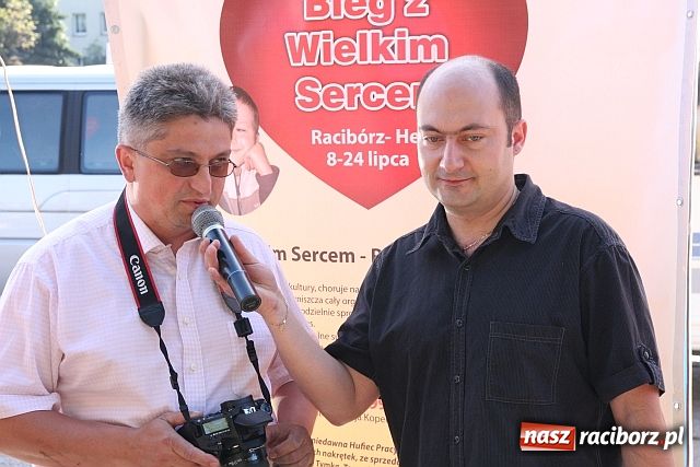 Zdjęcie w galerii na portalu naszraciborz.pl: Pobiegli z wielkim sercem wiadomości z regionu