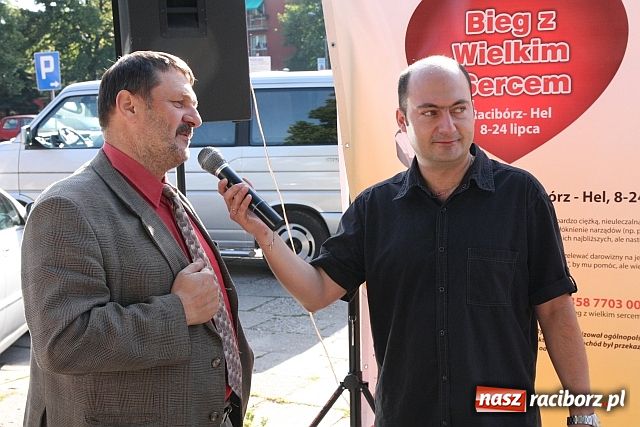 Zdjęcie w galerii na portalu naszraciborz.pl: Pobiegli z wielkim sercem wiadomości z regionu