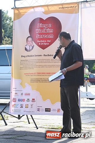 Zdjęcie w galerii na portalu naszraciborz.pl: Pobiegli z wielkim sercem wiadomości z regionu