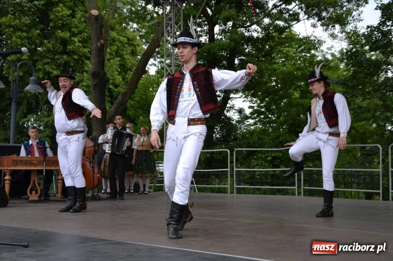 Zdjęcie w galerii na portalu naszraciborz.pl: Węgrzy, Słowacy i Ukraińcy zatańczyli na zamku  wiadomości z regionu