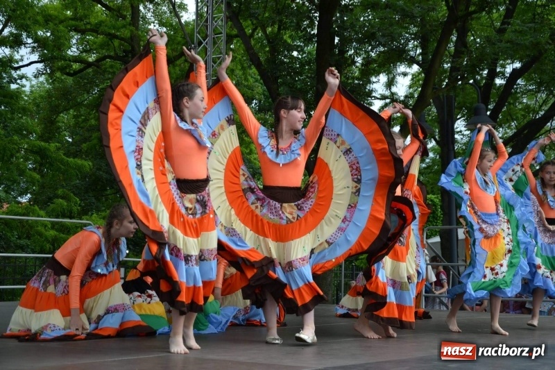 Zdjęcie w galerii na portalu naszraciborz.pl: Węgrzy, Słowacy i Ukraińcy zatańczyli na zamku  wiadomości z regionu