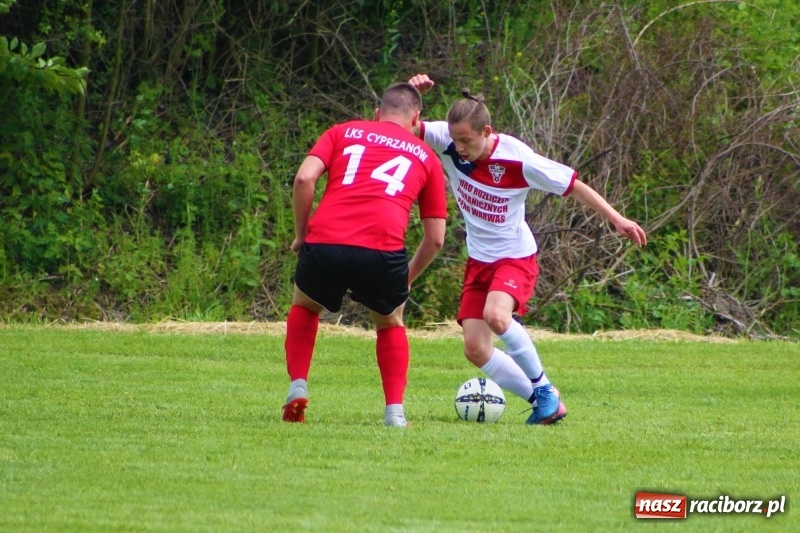 Zdjęcie w galerii na portalu naszraciborz.pl: Derby dorzecza Psiny. Wojnowice kontra Cyprzanów  wiadomości z regionu