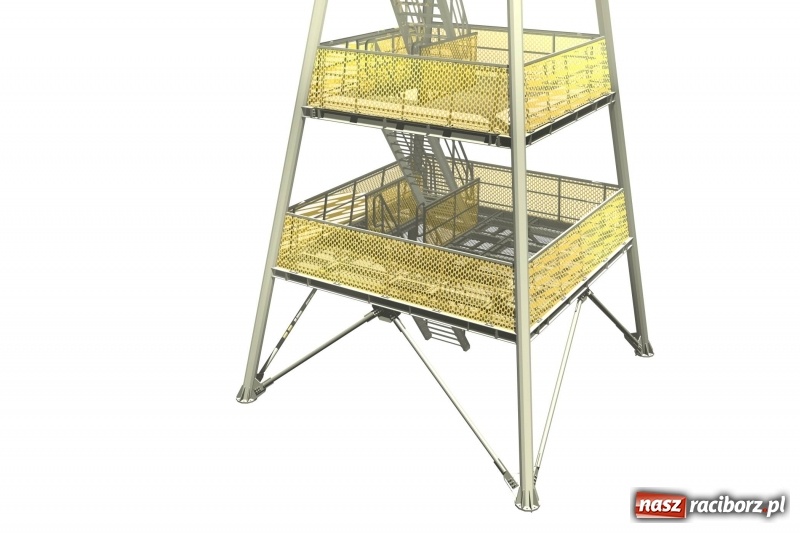 Zdjęcie w galerii na portalu naszraciborz.pl: Powstaje kolejna wieża widokowa w powiecie raciborskim [FOTO] wiadomości z regionu