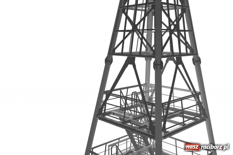 Zdjęcie w galerii na portalu naszraciborz.pl: Powstaje kolejna wieża widokowa w powiecie raciborskim [FOTO] wiadomości z regionu