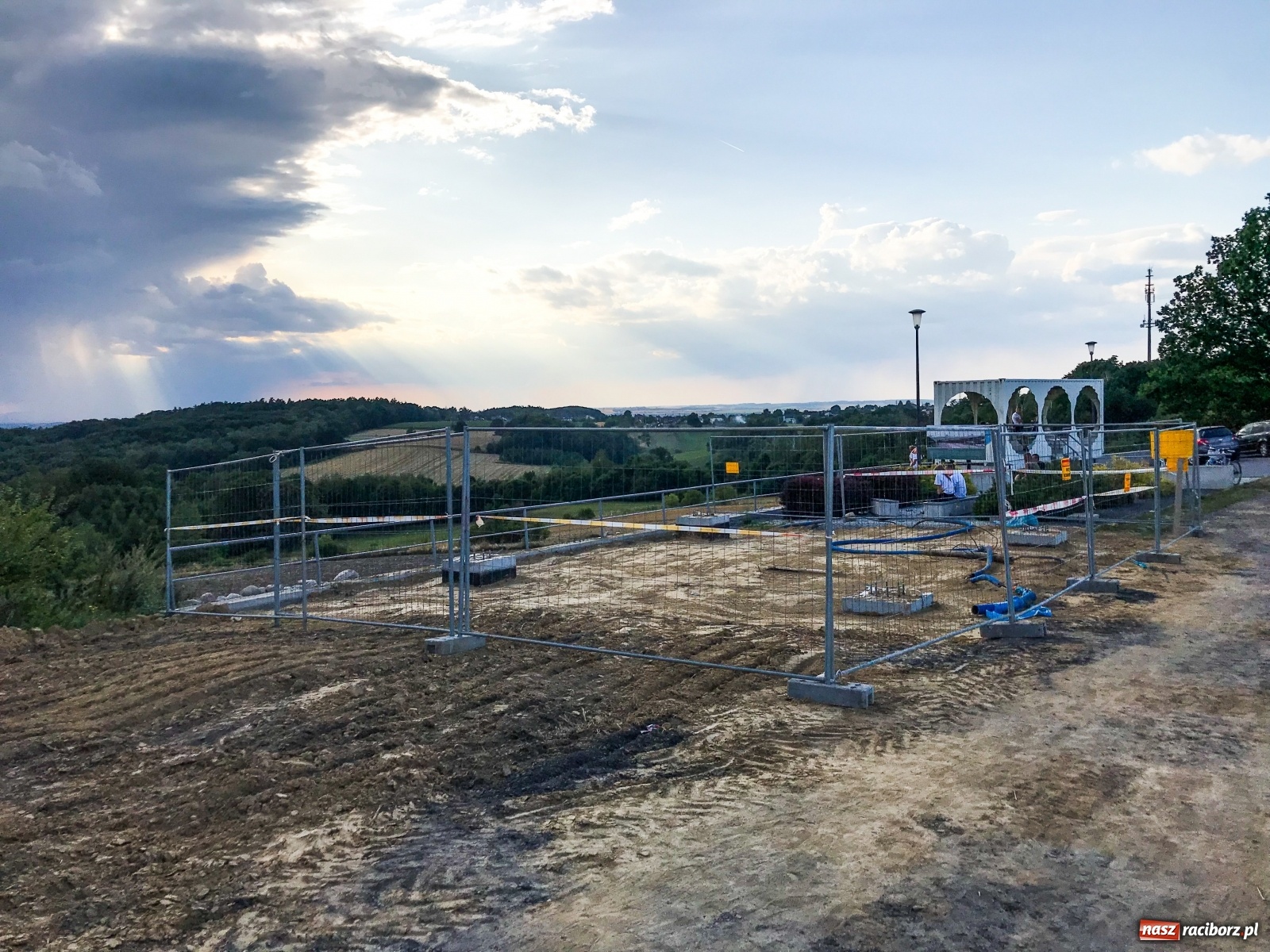 Zdjęcie w galerii na portalu naszraciborz.pl: Powstaje kolejna wieża widokowa w powiecie raciborskim [FOTO] wiadomości z regionu