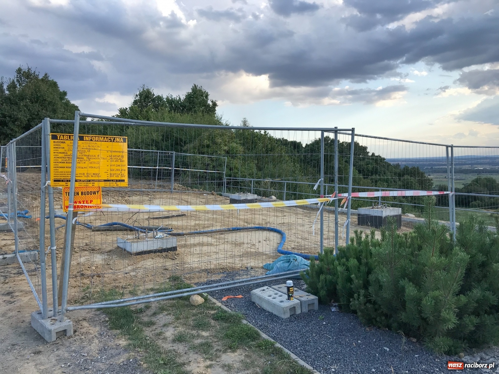 Zdjęcie w galerii na portalu naszraciborz.pl: Powstaje kolejna wieża widokowa w powiecie raciborskim [FOTO] wiadomości z regionu