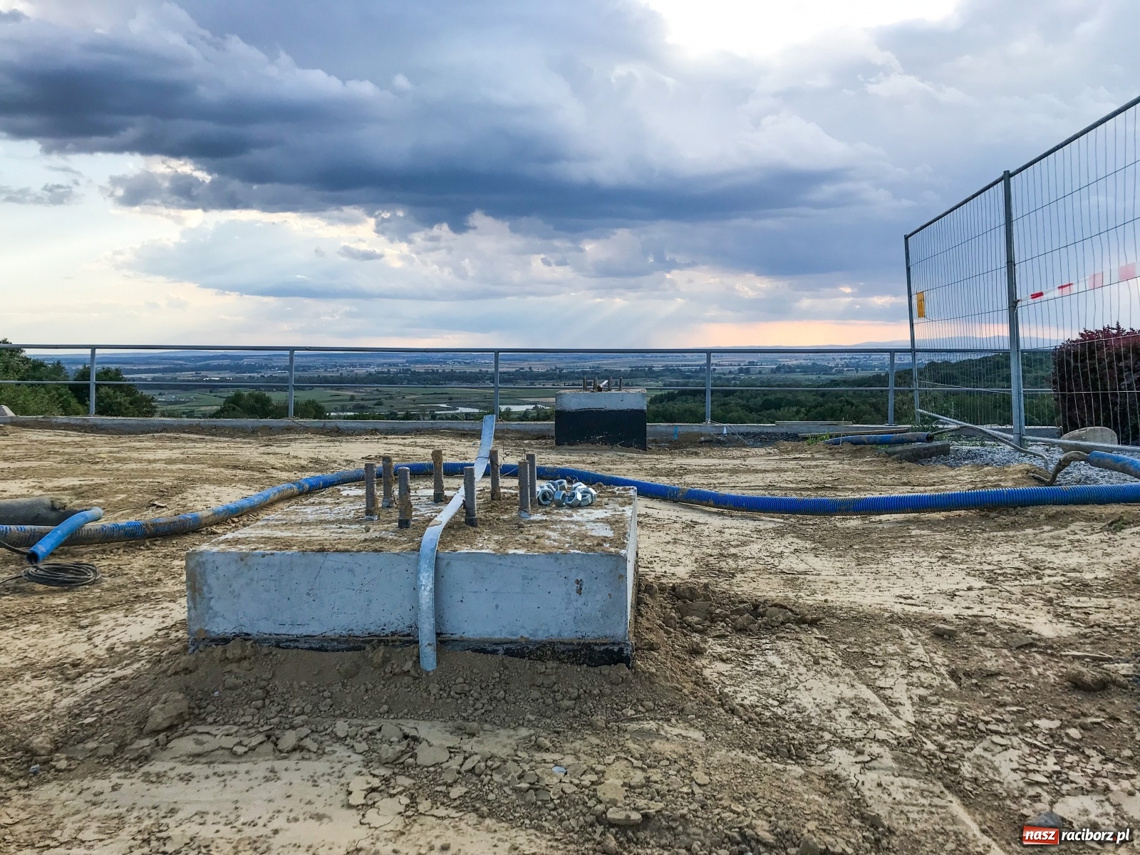 Zdjęcie w galerii na portalu naszraciborz.pl: Powstaje kolejna wieża widokowa w powiecie raciborskim [FOTO] wiadomości z regionu