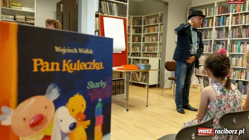 Zdjęcie w galerii na portalu naszraciborz.pl: Wojciech Widłak na finał Tygodnia Czytania Dzieciom [FOTO] wiadomości z regionu