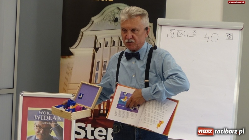 Zdjęcie w galerii na portalu naszraciborz.pl: Wojciech Widłak na finał Tygodnia Czytania Dzieciom [FOTO] wiadomości z regionu