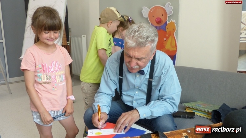 Zdjęcie w galerii na portalu naszraciborz.pl: Wojciech Widłak na finał Tygodnia Czytania Dzieciom [FOTO] wiadomości z regionu