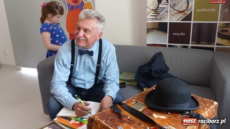 Zdjęcie w galerii na portalu naszraciborz.pl: Wojciech Widłak na finał Tygodnia Czytania Dzieciom [FOTO] wiadomości z regionu