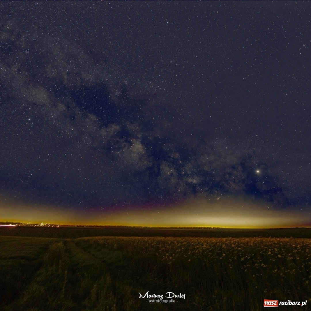 Zdjęcie w galerii na portalu naszraciborz.pl: Wyjątkowe zjawisko na raciborskim niebie  wiadomości z regionu