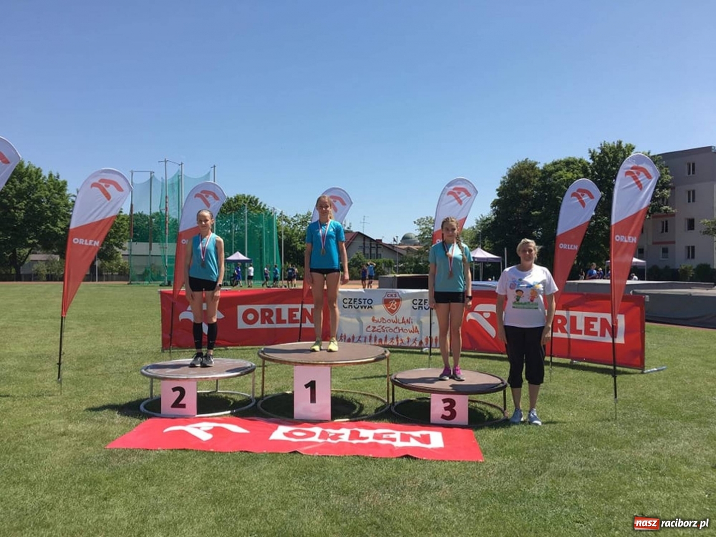 Zdjęcie w galerii na portalu naszraciborz.pl: W Częstochowie jak w Afryce. Rewelacyjna Patrycja Rębisz wiadomości z regionu