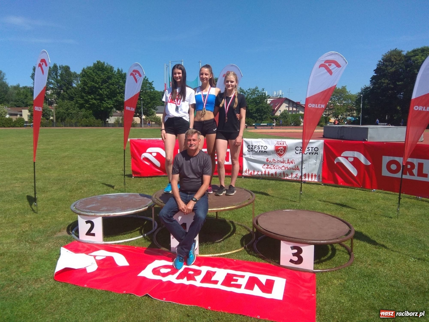 Zdjęcie w galerii na portalu naszraciborz.pl: W Częstochowie jak w Afryce. Rewelacyjna Patrycja Rębisz wiadomości z regionu