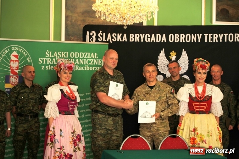 Zdjęcie w galerii na portalu naszraciborz.pl: Śląscy terytorialsi i pogranicznicy będą współpracować  wiadomości z regionu