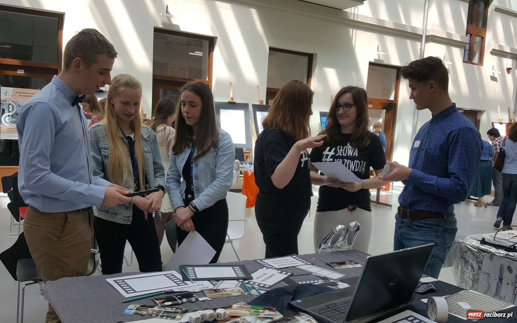 Zdjęcie w galerii na portalu naszraciborz.pl: W Nędzy podsumowano projekt Nakręceni na film wiadomości z regionu