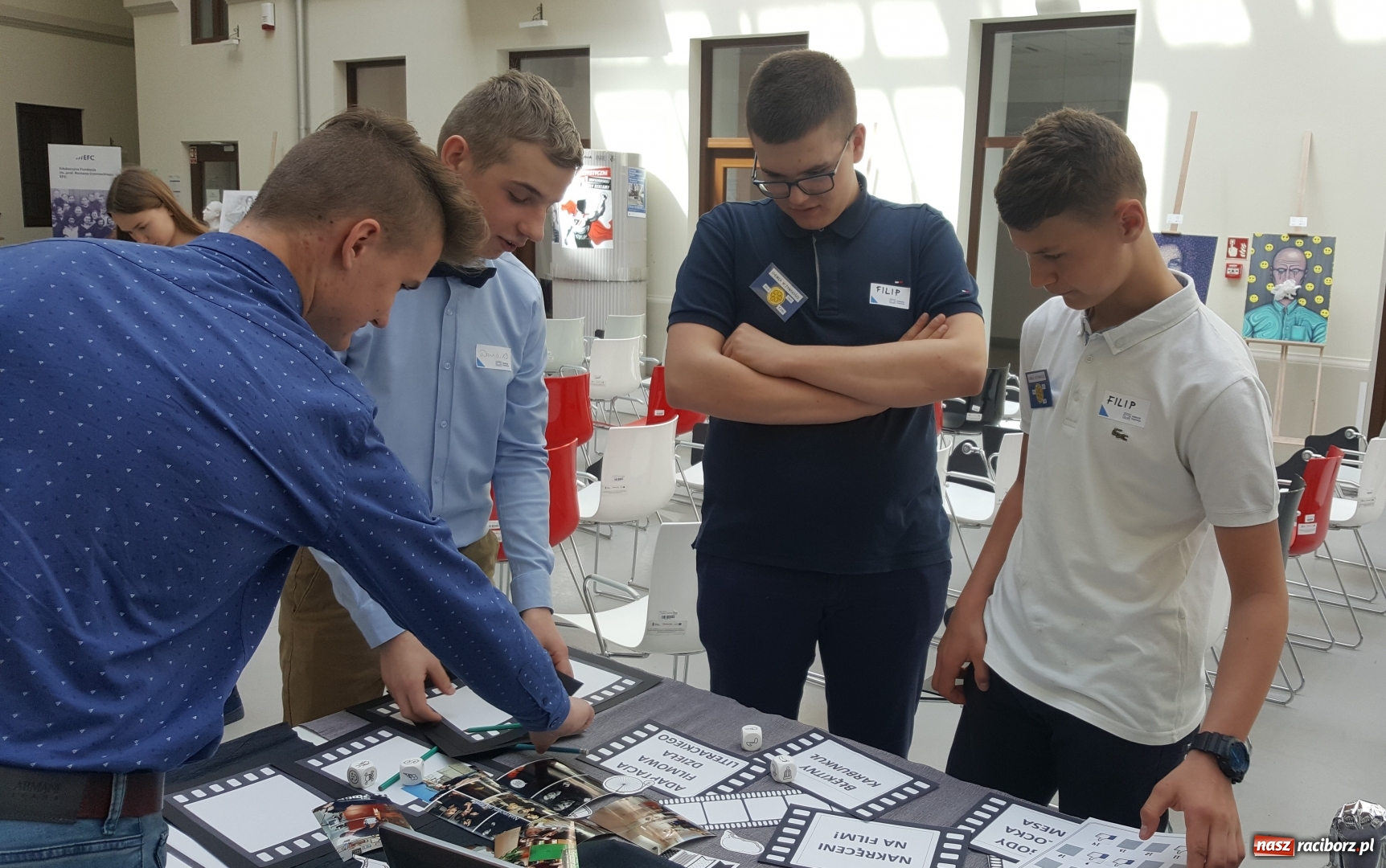 Zdjęcie w galerii na portalu naszraciborz.pl: W Nędzy podsumowano projekt Nakręceni na film wiadomości z regionu