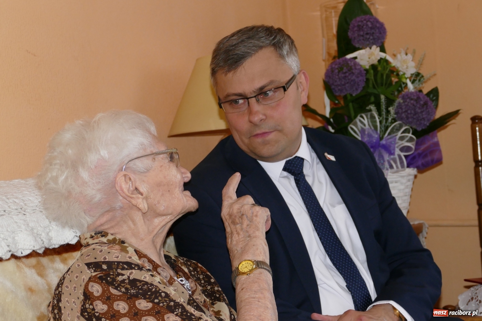 Zdjęcie w galerii na portalu naszraciborz.pl: Śląskie: najstarsza Polka przeżyła kilka epidemii - ma się dobrze  wiadomości z regionu