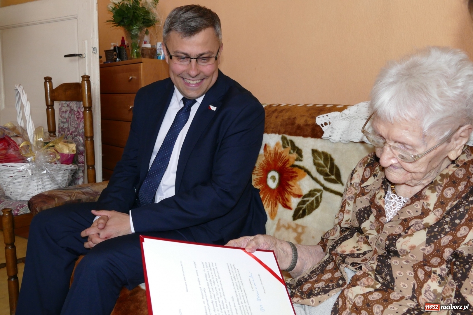 Zdjęcie w galerii na portalu naszraciborz.pl: Śląskie: najstarsza Polka przeżyła kilka epidemii - ma się dobrze  wiadomości z regionu