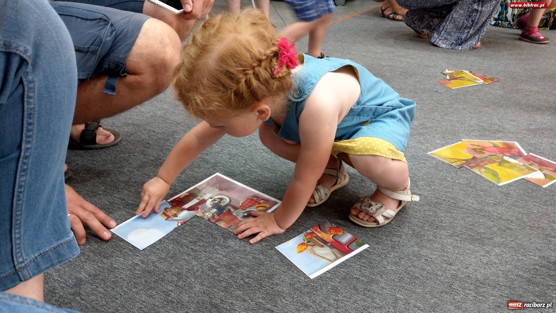 Zdjęcie w galerii na portalu naszraciborz.pl: Smok Maciuś z wizytą w Klubie Malucha na Ostrogu wiadomości z regionu