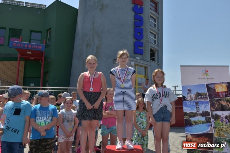 Zdjęcie w galerii na portalu naszraciborz.pl: Jak ryby w wodzie. Pływackie zawody w gminie Krzyżanowice  wiadomości z regionu