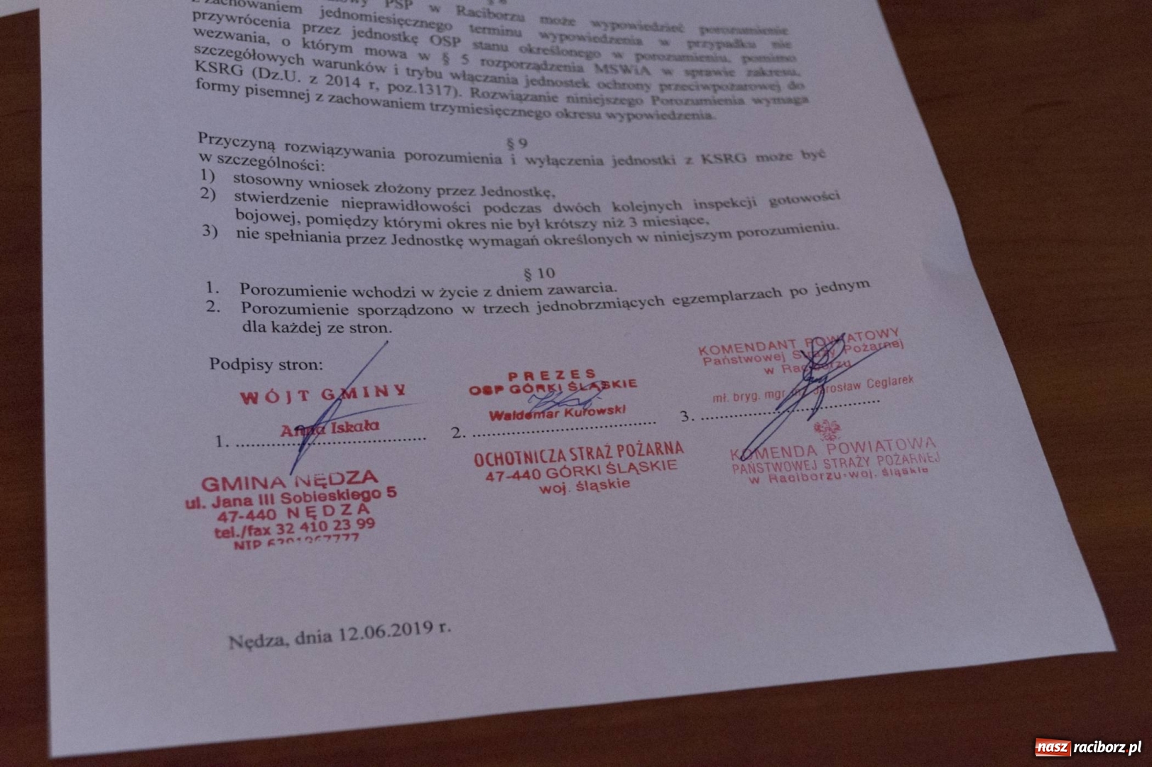 Zdjęcie w galerii na portalu naszraciborz.pl: Strażacy z Górek Śląskich na drodze do KSRG  wiadomości z regionu