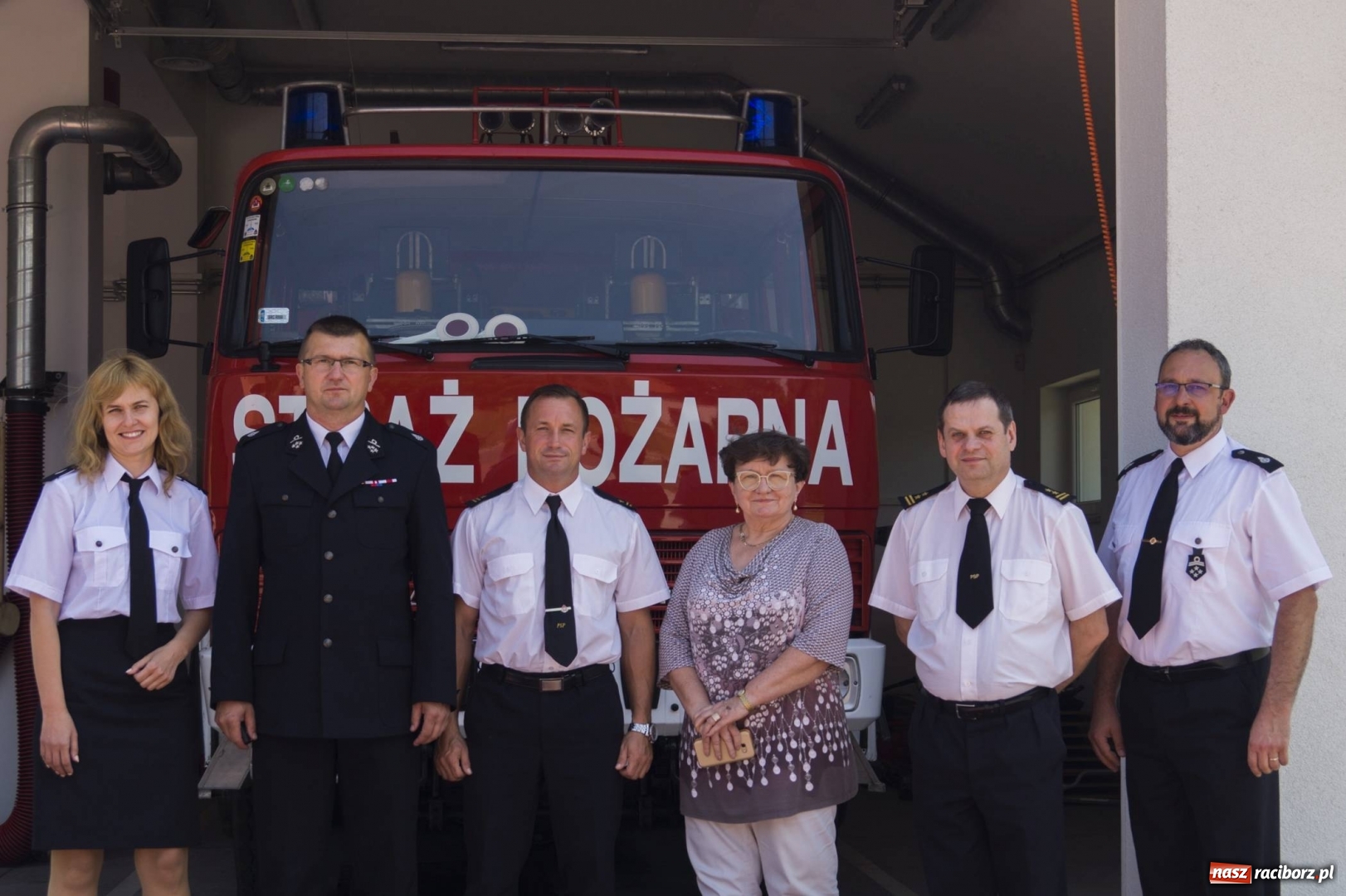 Zdjęcie w galerii na portalu naszraciborz.pl: Strażacy z Górek Śląskich na drodze do KSRG  wiadomości z regionu