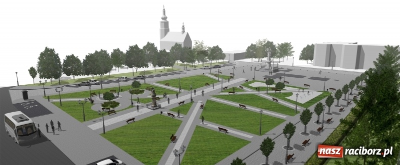 Zdjęcie w galerii na portalu naszraciborz.pl: Zobaczcie jak pięknieje rynek w Kietrzu [FOTO] wiadomości z regionu