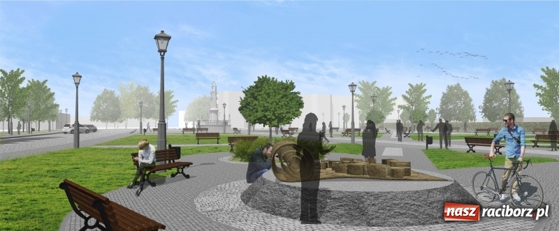 Zdjęcie w galerii na portalu naszraciborz.pl: Zobaczcie jak pięknieje rynek w Kietrzu [FOTO] wiadomości z regionu