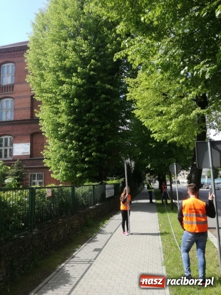 Zdjęcie w galerii na portalu naszraciborz.pl: Nowe wyzwanie GISowanie, czyli geodeci CKZiU nr 1 w akcji  wiadomości z regionu