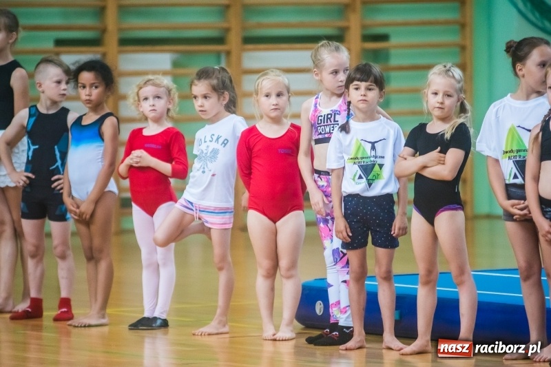 Zdjęcie w galerii na portalu naszraciborz.pl: Gimnastyczny tor przeszkód i pokaz umiejętności akrobatycznych w Arenie Rafako [FOTO i WIDEO] wiadomości z regionu