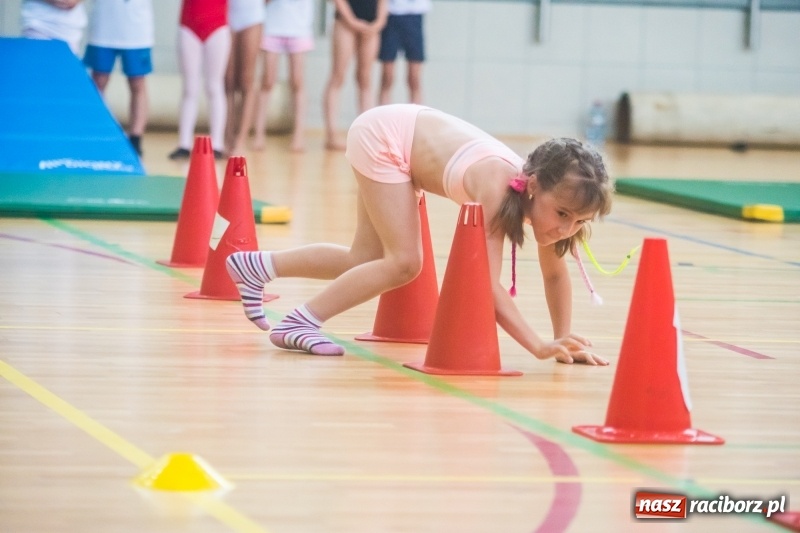 Zdjęcie w galerii na portalu naszraciborz.pl: Gimnastyczny tor przeszkód i pokaz umiejętności akrobatycznych w Arenie Rafako [FOTO i WIDEO] wiadomości z regionu