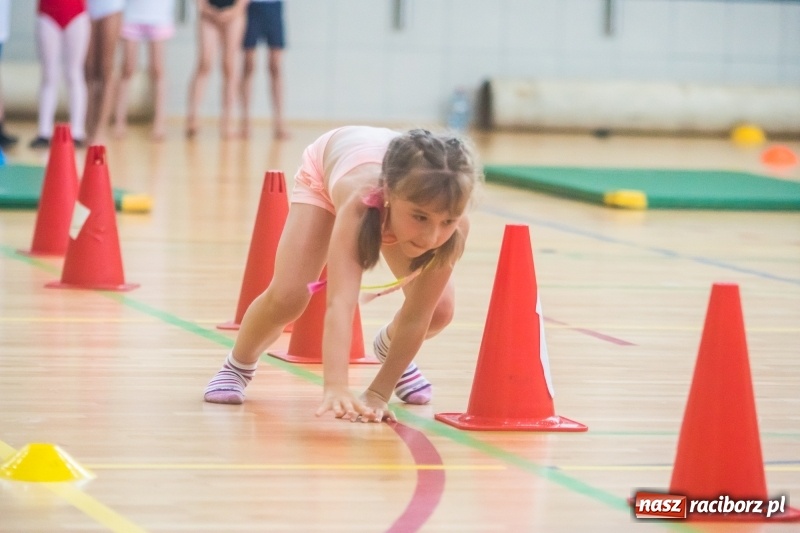 Zdjęcie w galerii na portalu naszraciborz.pl: Gimnastyczny tor przeszkód i pokaz umiejętności akrobatycznych w Arenie Rafako [FOTO i WIDEO] wiadomości z regionu