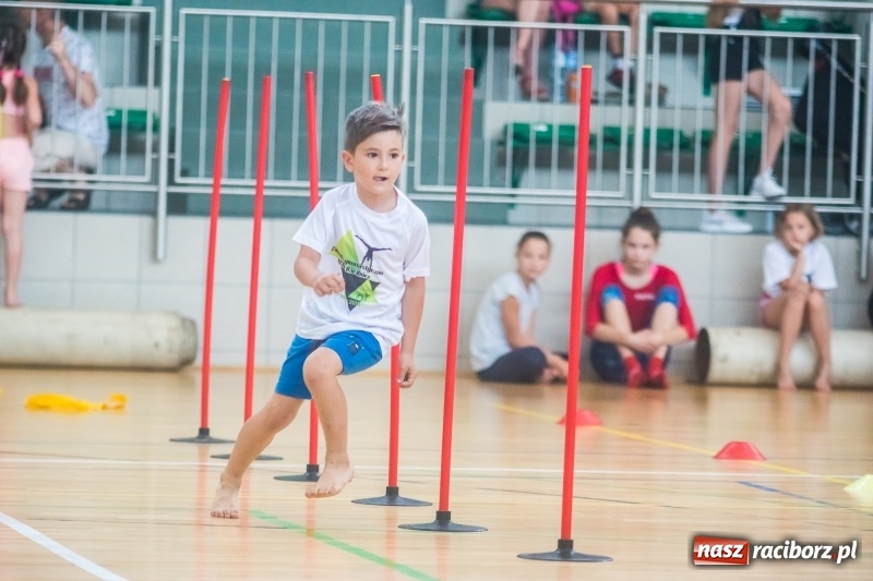 Zdjęcie w galerii na portalu naszraciborz.pl: Gimnastyczny tor przeszkód i pokaz umiejętności akrobatycznych w Arenie Rafako [FOTO i WIDEO] wiadomości z regionu