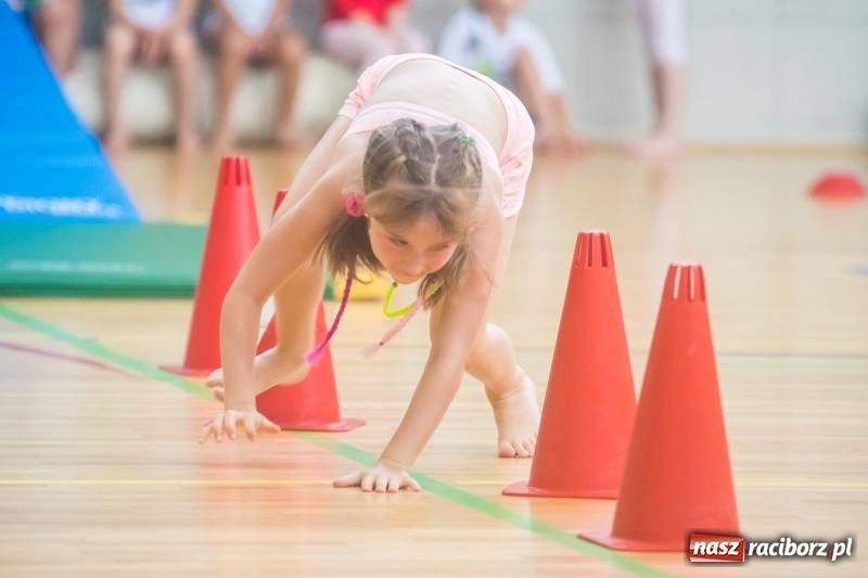 Zdjęcie w galerii na portalu naszraciborz.pl: Gimnastyczny tor przeszkód i pokaz umiejętności akrobatycznych w Arenie Rafako [FOTO i WIDEO] wiadomości z regionu