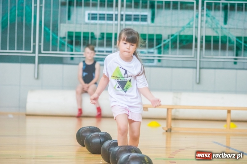 Zdjęcie w galerii na portalu naszraciborz.pl: Gimnastyczny tor przeszkód i pokaz umiejętności akrobatycznych w Arenie Rafako [FOTO i WIDEO] wiadomości z regionu