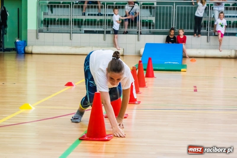 Zdjęcie w galerii na portalu naszraciborz.pl: Gimnastyczny tor przeszkód i pokaz umiejętności akrobatycznych w Arenie Rafako [FOTO i WIDEO] wiadomości z regionu
