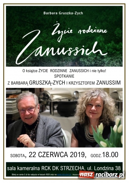 Zdjęcie w galerii na portalu naszraciborz.pl: Krzysztof Zanussi odwiedzi raciborską Strzechę wiadomości z regionu