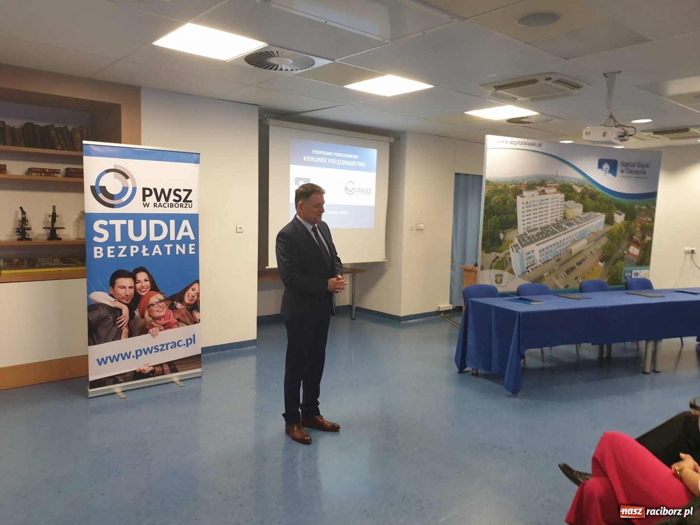 Zdjęcie w galerii na portalu naszraciborz.pl: PWSZ w Raciborzu będzie kształcić pielęgniarki z Cieszyna  wiadomości z regionu