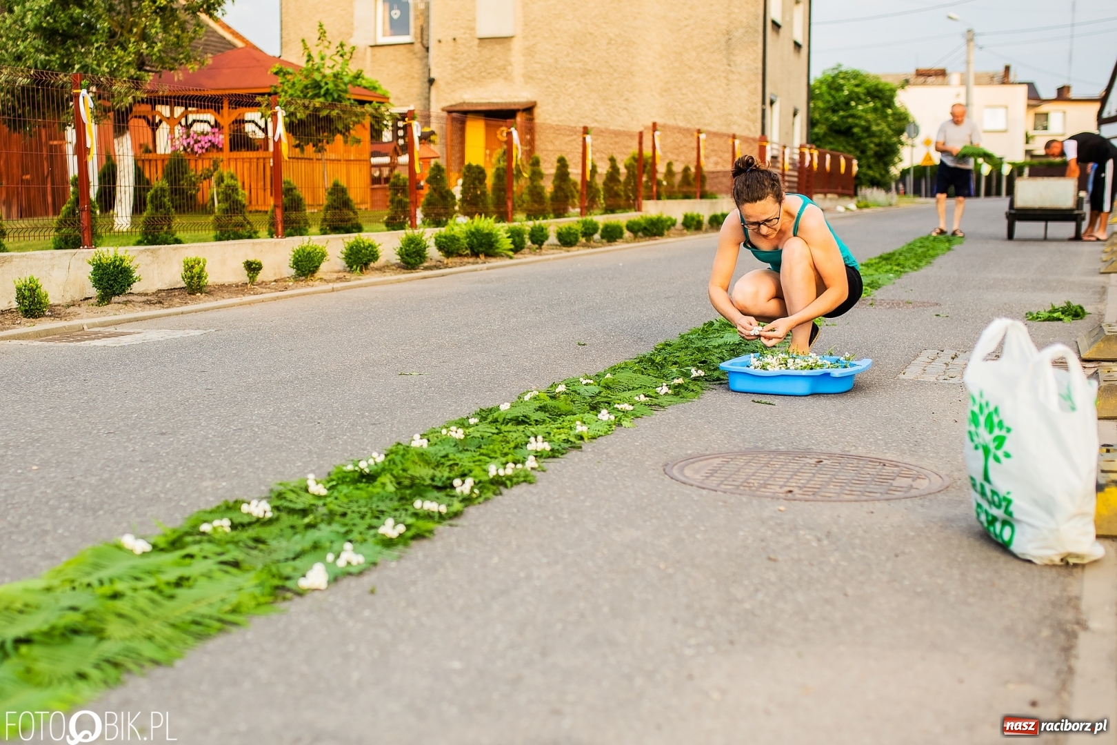 Zdjęcie w galerii na portalu naszraciborz.pl: Racibórz pięknie ustrojony na Boże Ciało [FOTO i WIDEO] wiadomości z regionu