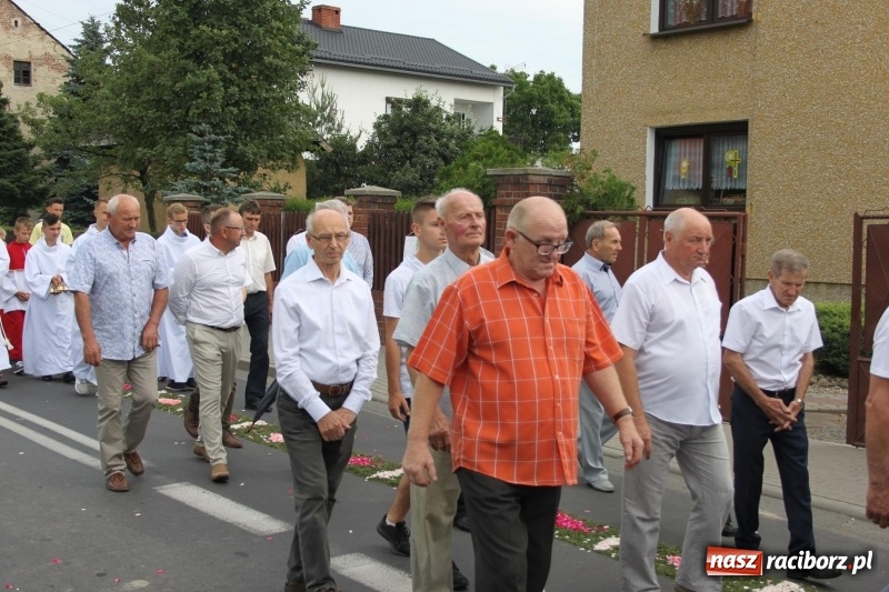 Zdjęcie w galerii na portalu naszraciborz.pl: Wojnowice. Pierwsze dywany pojawiły się tuż po czwartej rano  wiadomości z regionu