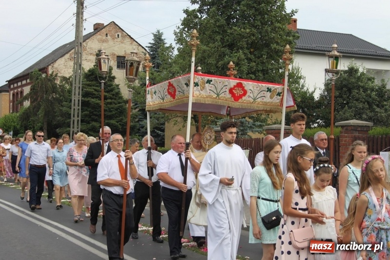 Zdjęcie w galerii na portalu naszraciborz.pl: Wojnowice. Pierwsze dywany pojawiły się tuż po czwartej rano  wiadomości z regionu