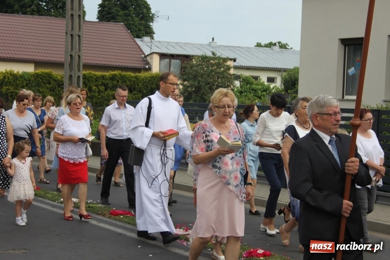 Zdjęcie w galerii na portalu naszraciborz.pl: Wojnowice. Pierwsze dywany pojawiły się tuż po czwartej rano  wiadomości z regionu