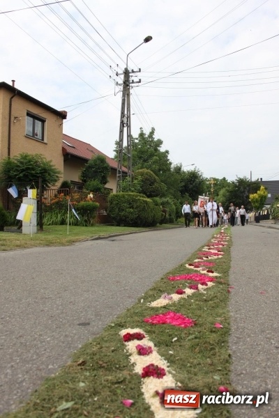 Zdjęcie w galerii na portalu naszraciborz.pl: Wojnowice. Pierwsze dywany pojawiły się tuż po czwartej rano  wiadomości z regionu