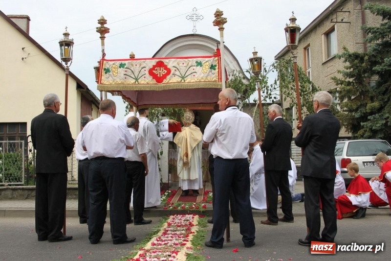 Zdjęcie w galerii na portalu naszraciborz.pl: Wojnowice. Pierwsze dywany pojawiły się tuż po czwartej rano  wiadomości z regionu