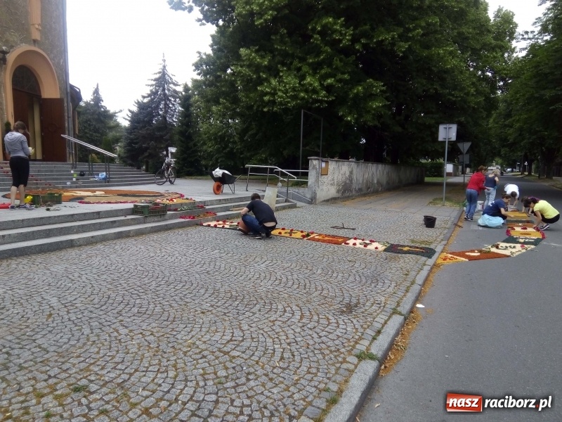 Zdjęcie w galerii na portalu naszraciborz.pl: Procesja na Nowych Zagrodach. Największa w Raciborzu [FOTO i WIDEO] wiadomości z regionu