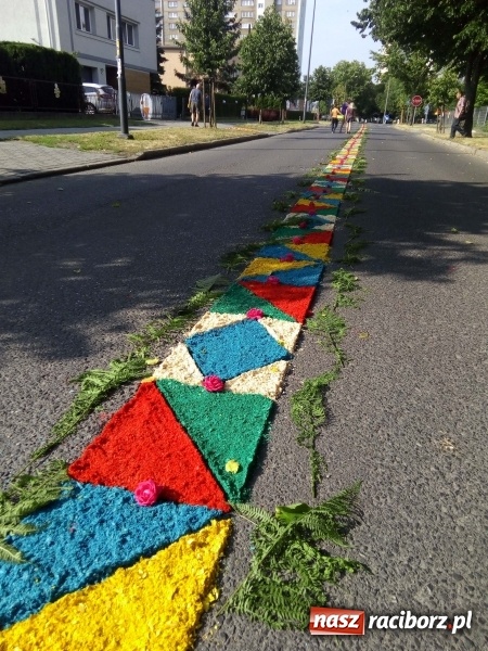 Zdjęcie w galerii na portalu naszraciborz.pl: Procesja na Nowych Zagrodach. Największa w Raciborzu [FOTO i WIDEO] wiadomości z regionu
