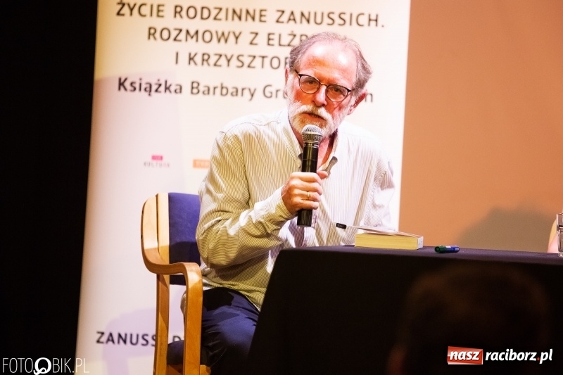Zdjęcie w galerii na portalu naszraciborz.pl: Spotkanie z Krzysztofem Zanussim i Barbarą Gruszką-Zych w DK Strzecha wiadomości z regionu