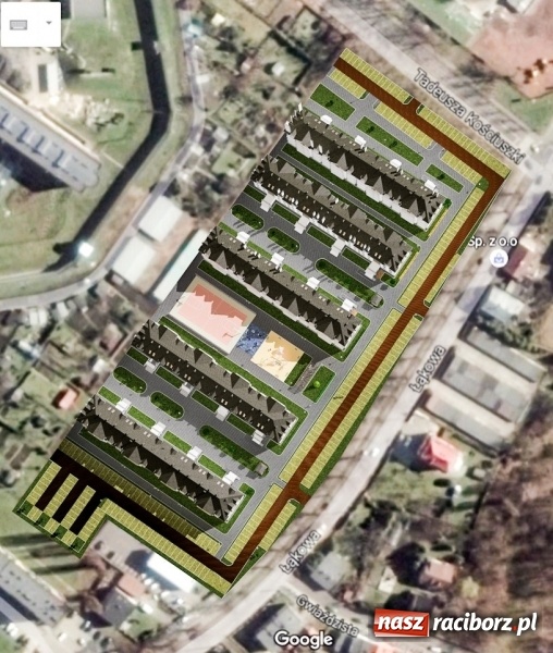 Zdjęcie w galerii na portalu naszraciborz.pl: Łąkowa zmienia swoje oblicze. Nowa droga, nowe domy [FOTO]  wiadomości z regionu